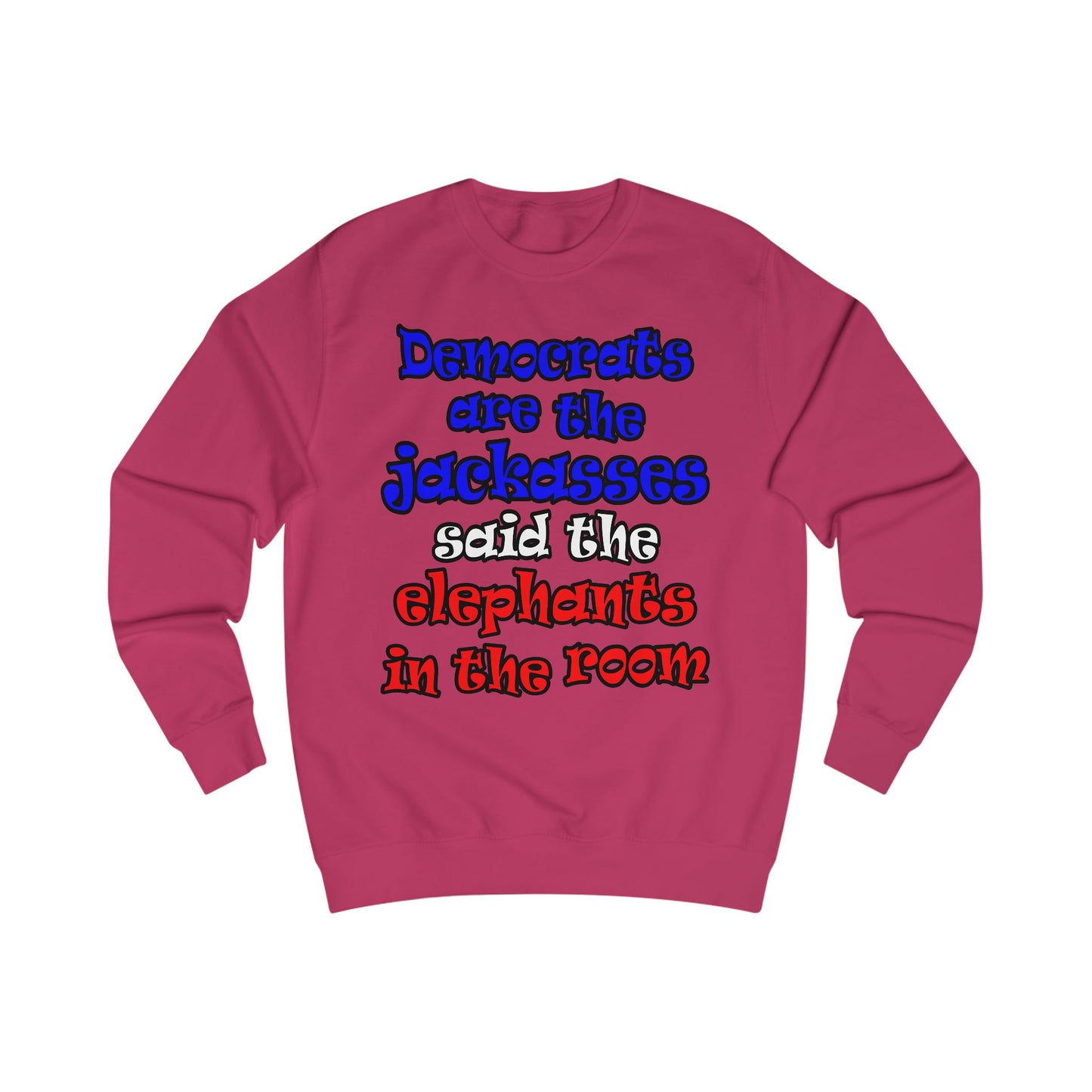 donkeys and elephants - Men's Sweatshirt