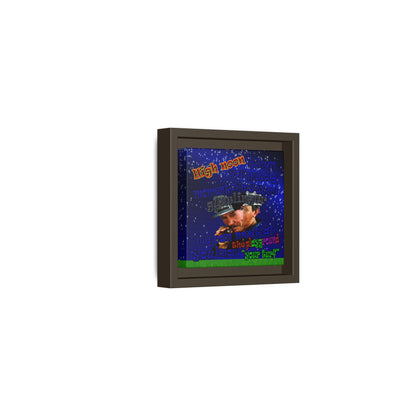 high noon - framed canvas art ('snoops' background)