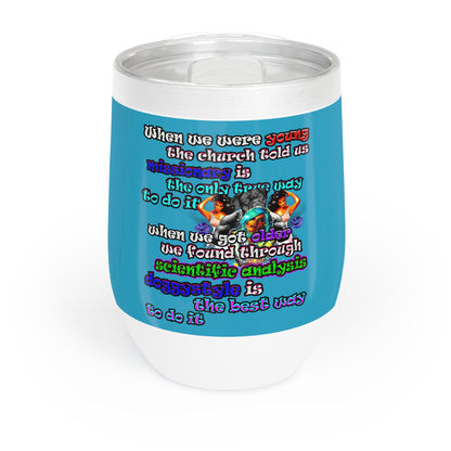 doggystyle - Chill Wine Tumbler (turquoise)