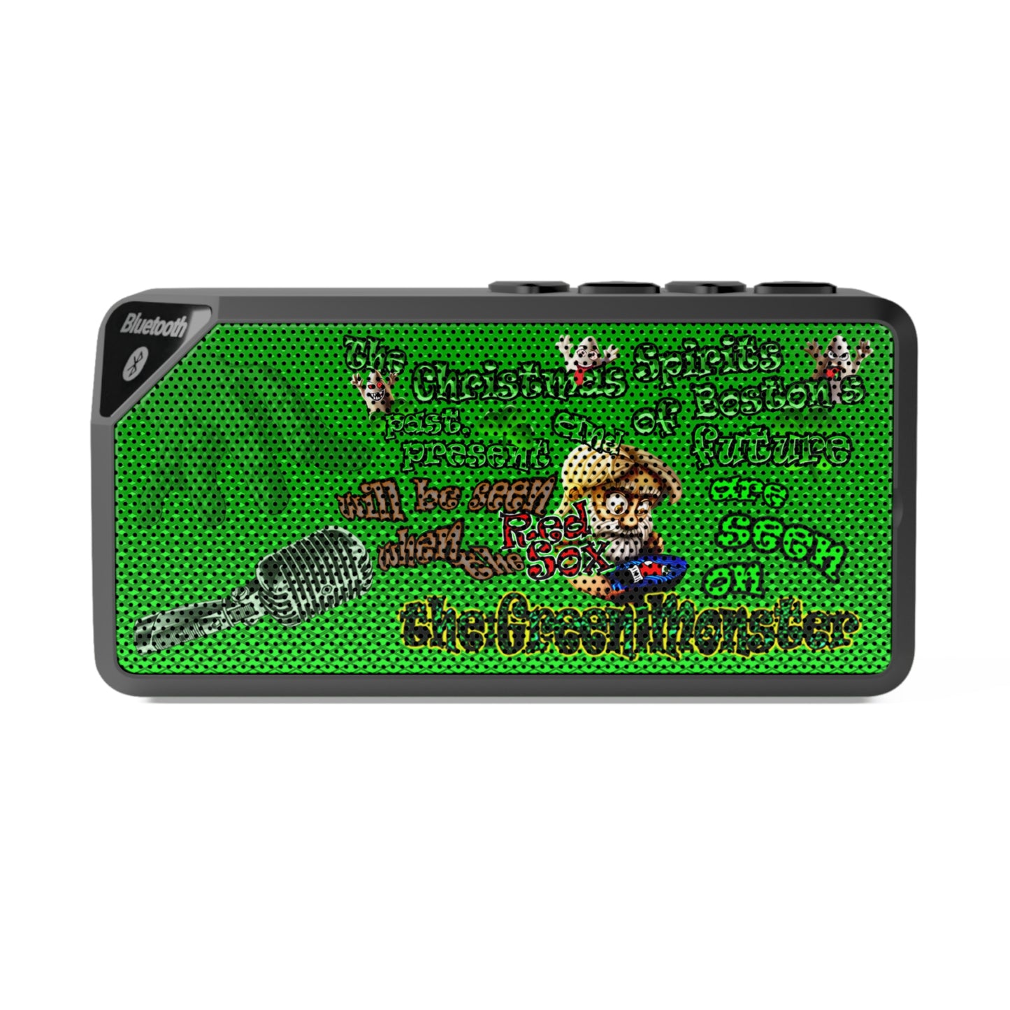 christmas spirits of boston - Jabba Bluetooth Speaker (logo green)