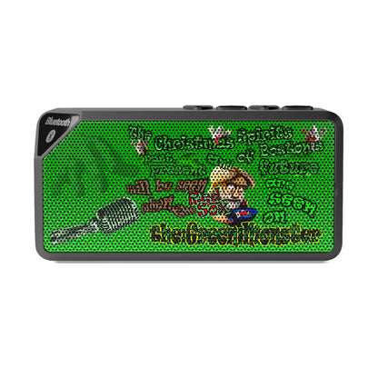 christmas spirits of boston - Jabba Bluetooth Speaker (logo green)