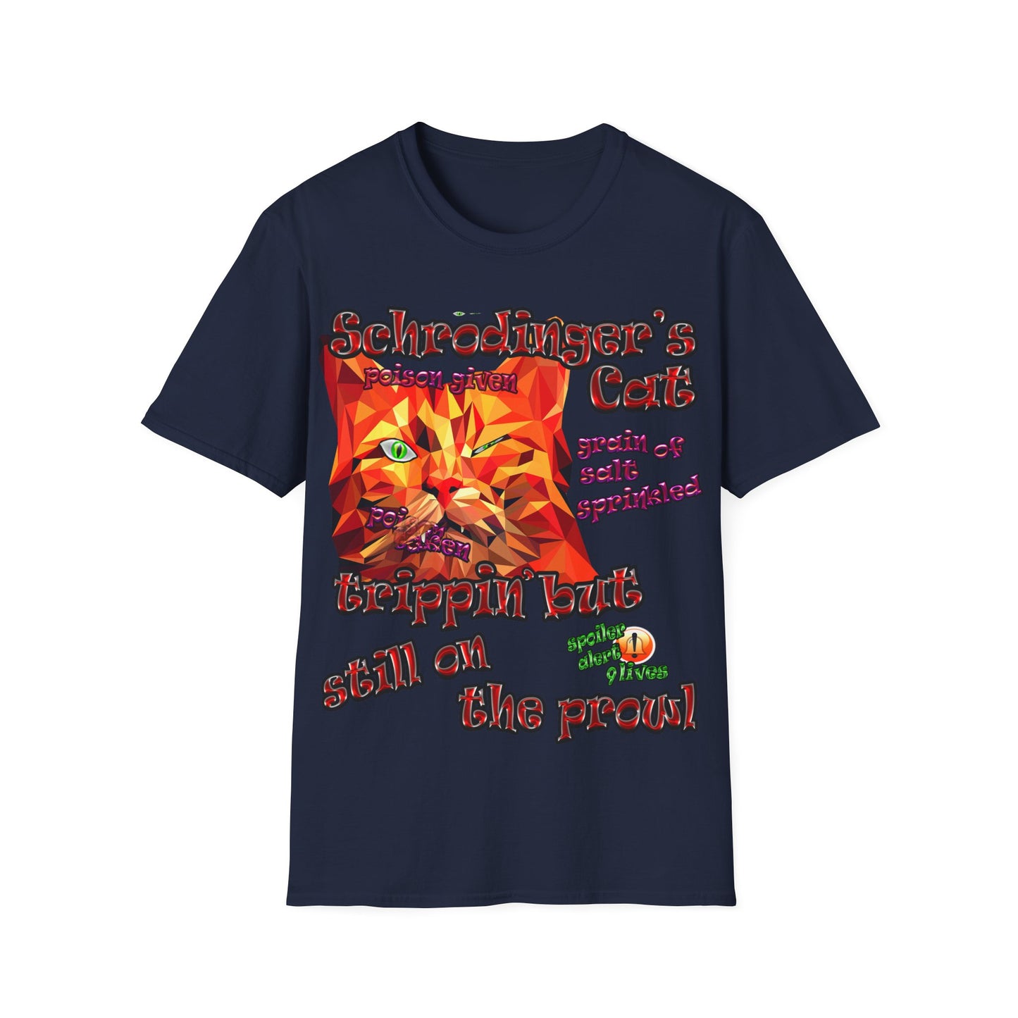 schrodinger's cat - Unisex Softstyle T-Shirt