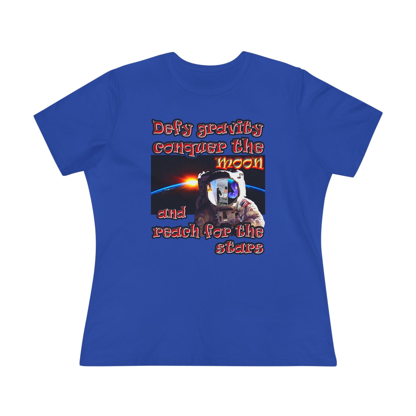 defy conquer reach - Women's Premium Tee