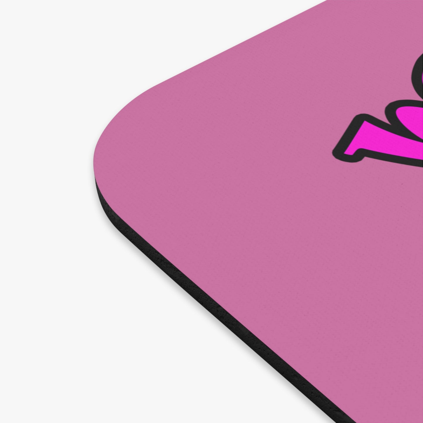 hoes b4 bros - Mouse Pad (Rectangle) (light pink)