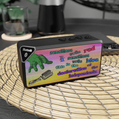 declaration of the independents - Jabba Bluetooth Speaker (color blur)