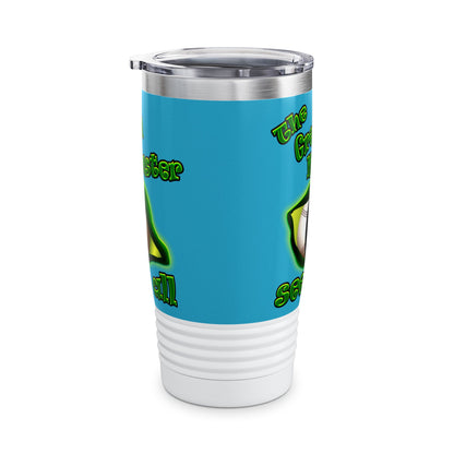 green monster - Ringneck Tumbler, 20oz (turquoise)