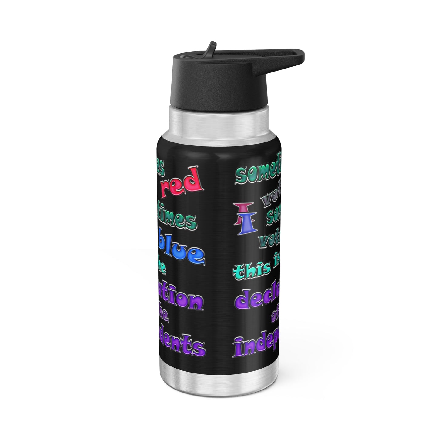 declaration of the independents - Gator Tumbler, 32oz (black)