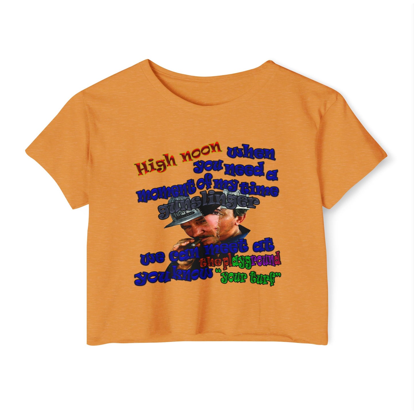 high noon - Women's Festival Crop Top