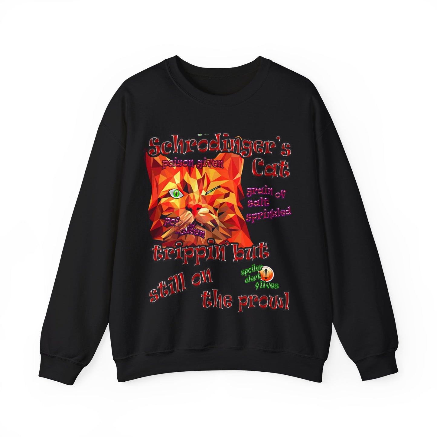 schrodinger's cat - Unisex Heavy Blend™ Crewneck Sweatshirt