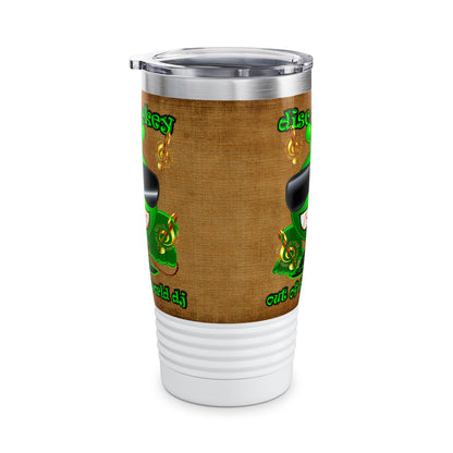 disc jockey - Ringneck Tumbler, 20oz (brown papyrus)