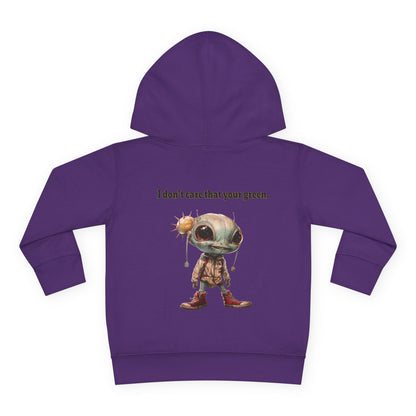 I don't care that your grey - Toddler Pullover Fleece Hoodie