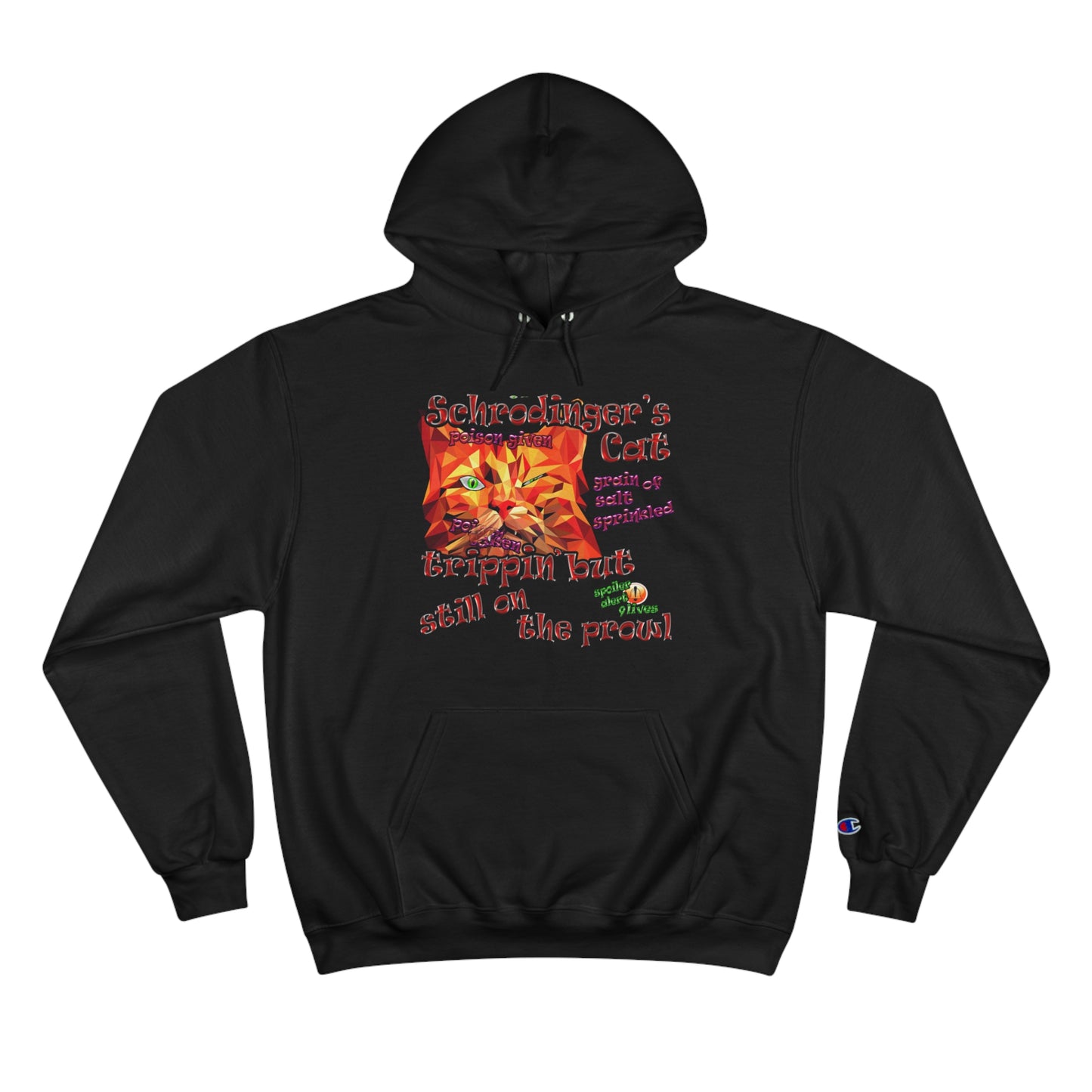 schrodinger's cat - Champion Hoodie