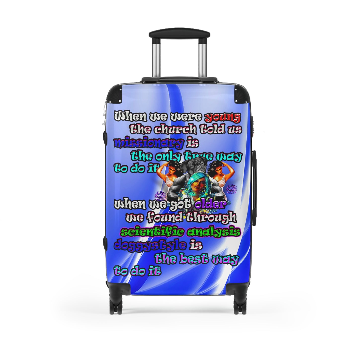doggystyle - Suitcase (blue-white wave)