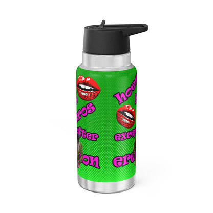 hoes b4 bros - Gator Tumbler, 32oz  (logo green)