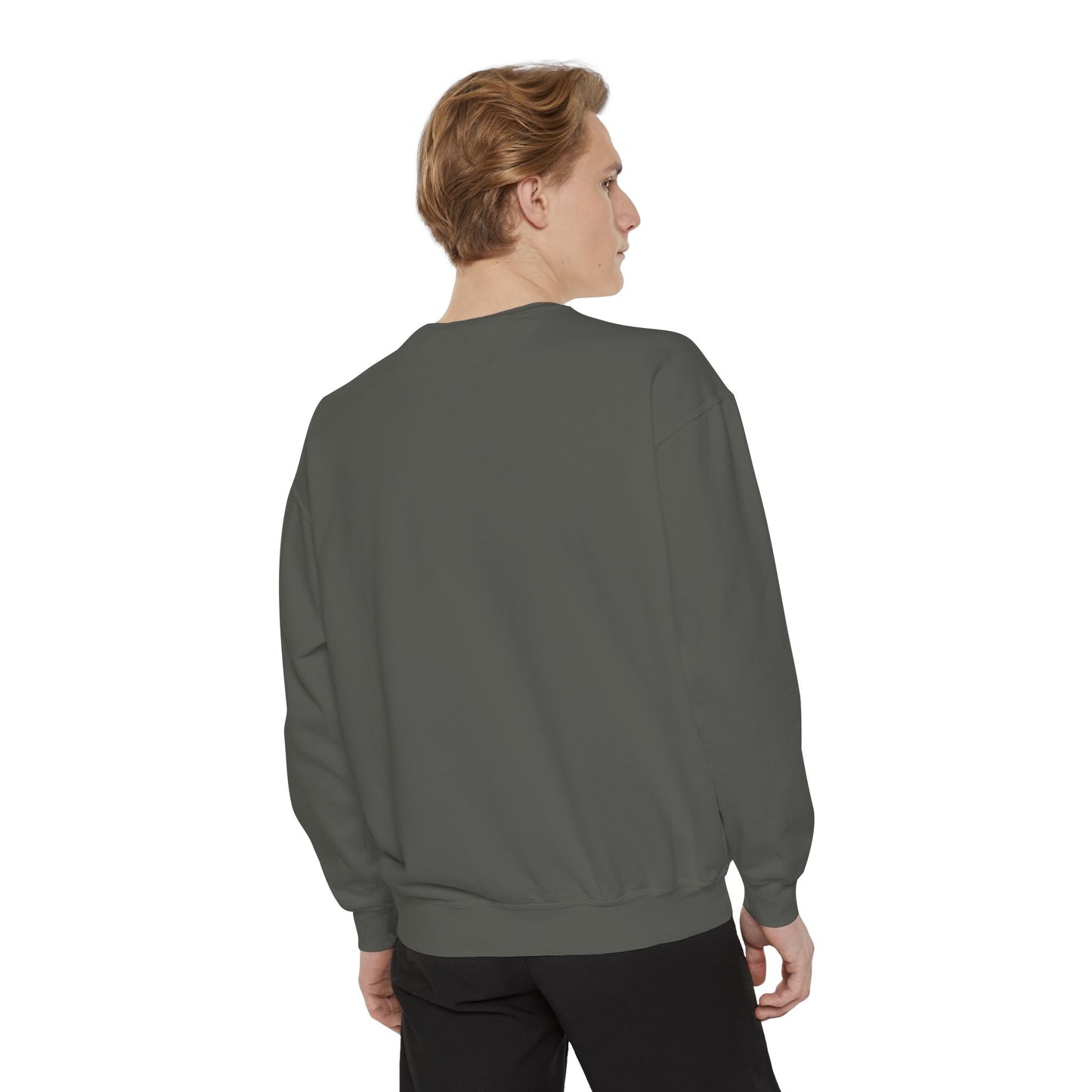 christmas spirits of boston - Unisex Garment-Dyed Sweatshirt