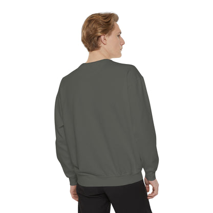 christmas spirits of boston - Unisex Garment-Dyed Sweatshirt