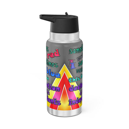 declaration of the independents - Gator Tumbler, 32oz  (rainbow split)