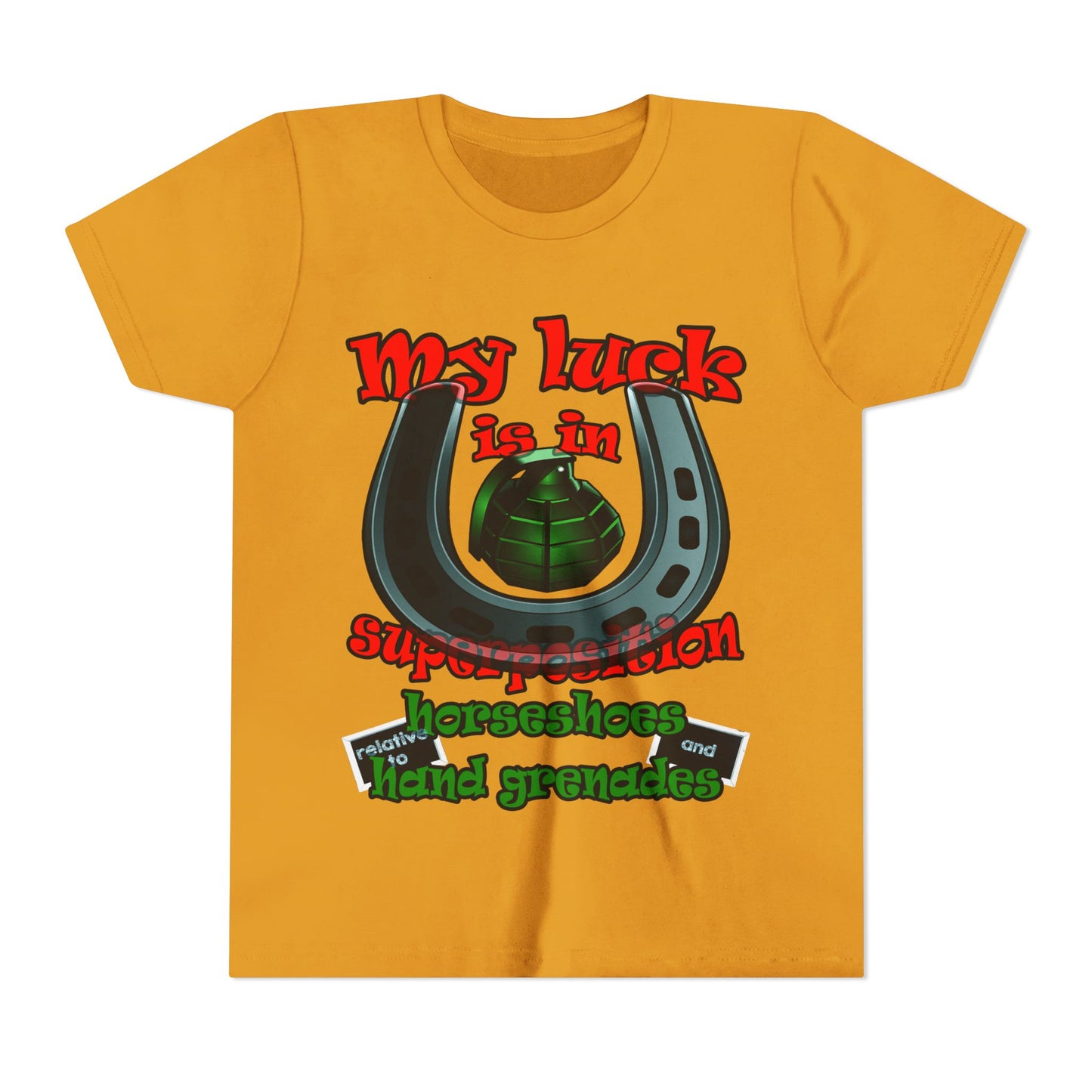 my luck - Youth Short Sleeve Tee