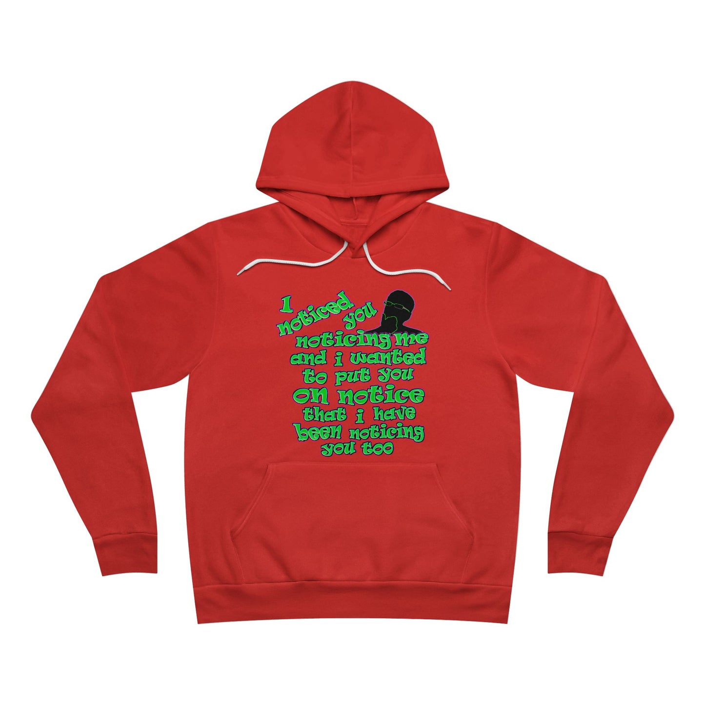 noticed you noticing - Unisex Sponge Fleece Pullover Hoodie