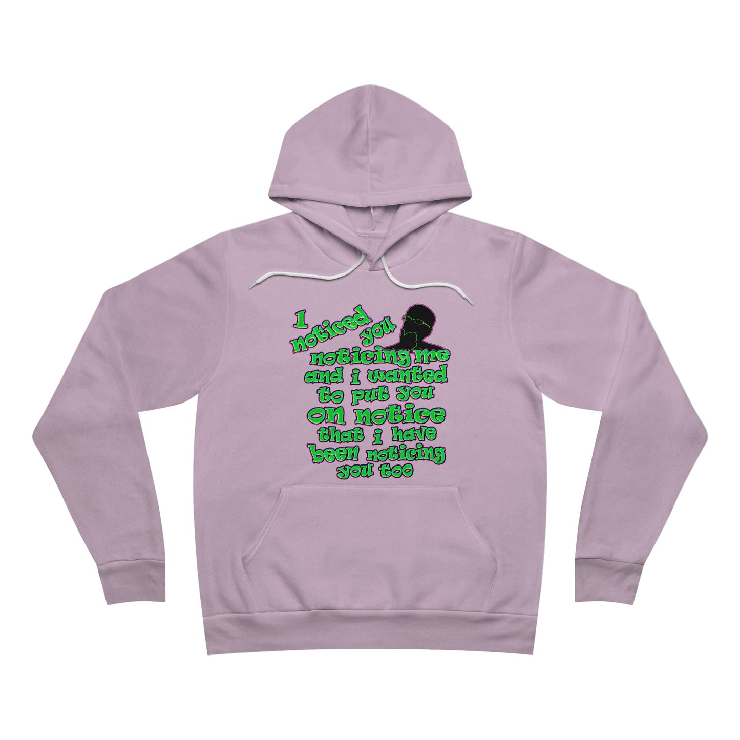 noticed you noticing - Unisex Sponge Fleece Pullover Hoodie