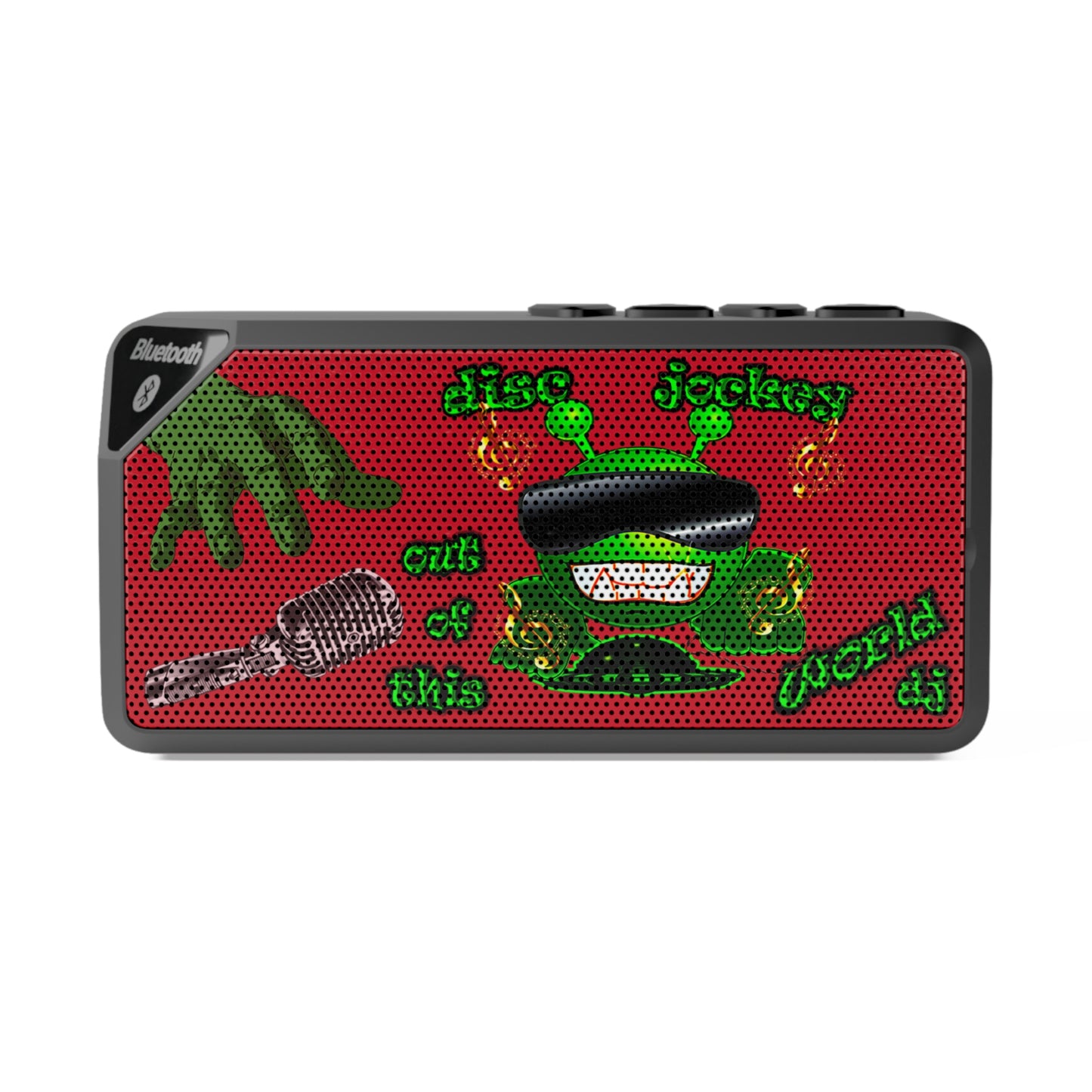disc jockey - Jabba Bluetooth Speaker (dark red)