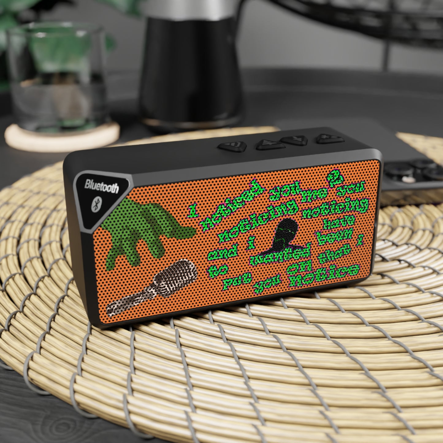 noticed you noticing - Jabba Bluetooth Speaker (crusta)