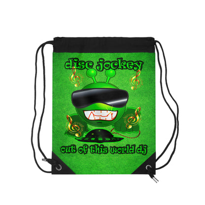 disc jockey - Drawstring Bag (green turf)