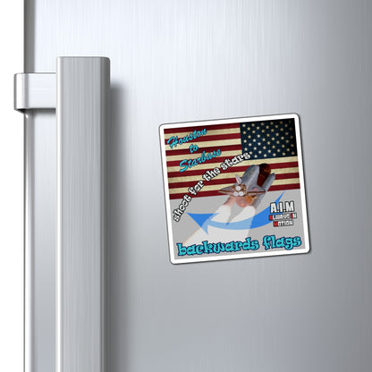 shoot for the stars - Magnets - (light grey)