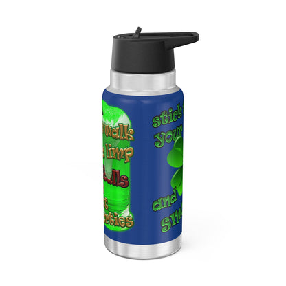celtics logo - Gator Tumbler, 32oz (dark blue)
