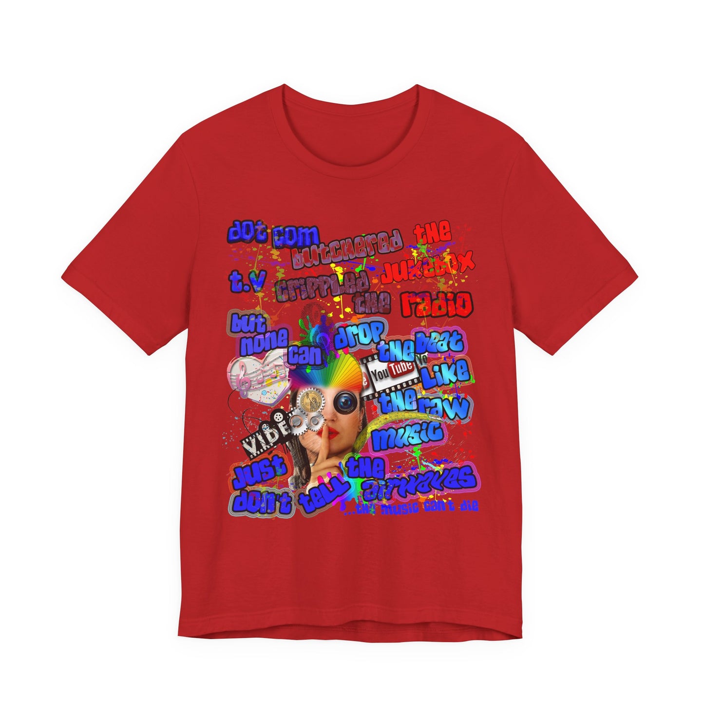 drop the beat - Unisex Jersey Short Sleeve Tee