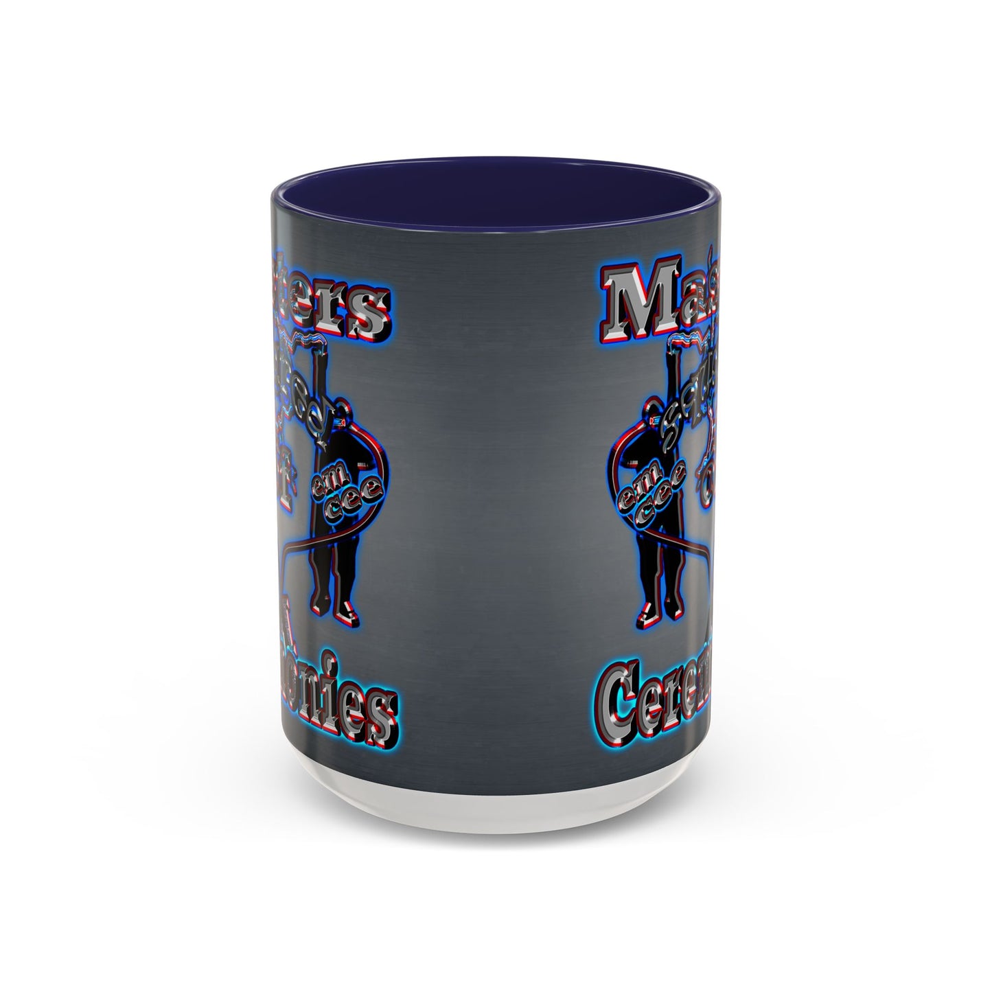 em cee squared - Accent Mug (grey-light grey)