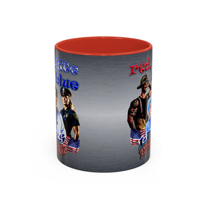 rw&b lives matter - Accent Mug (brushed nickel)