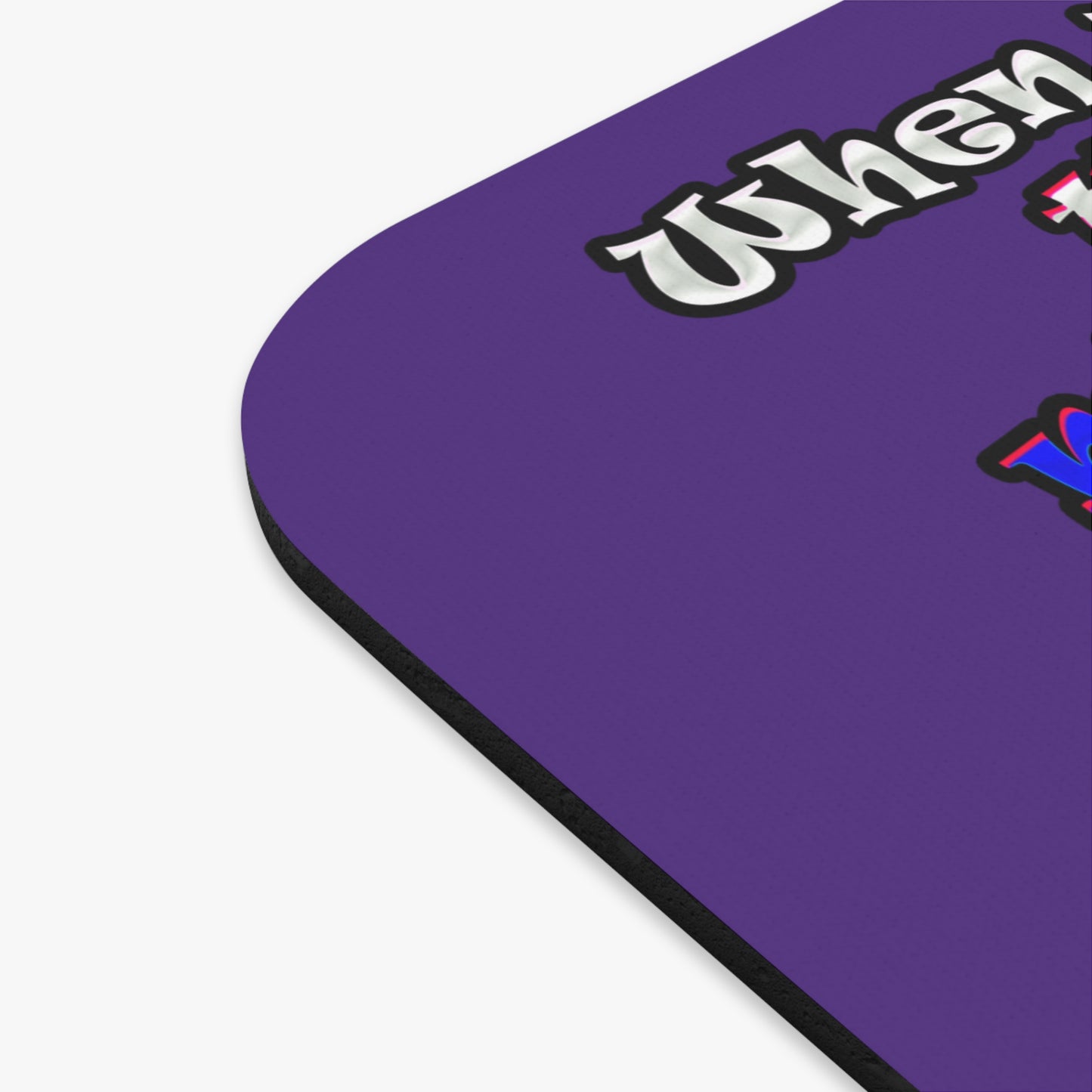 doggystyle - Mouse Pad (Rectangle) (purple)