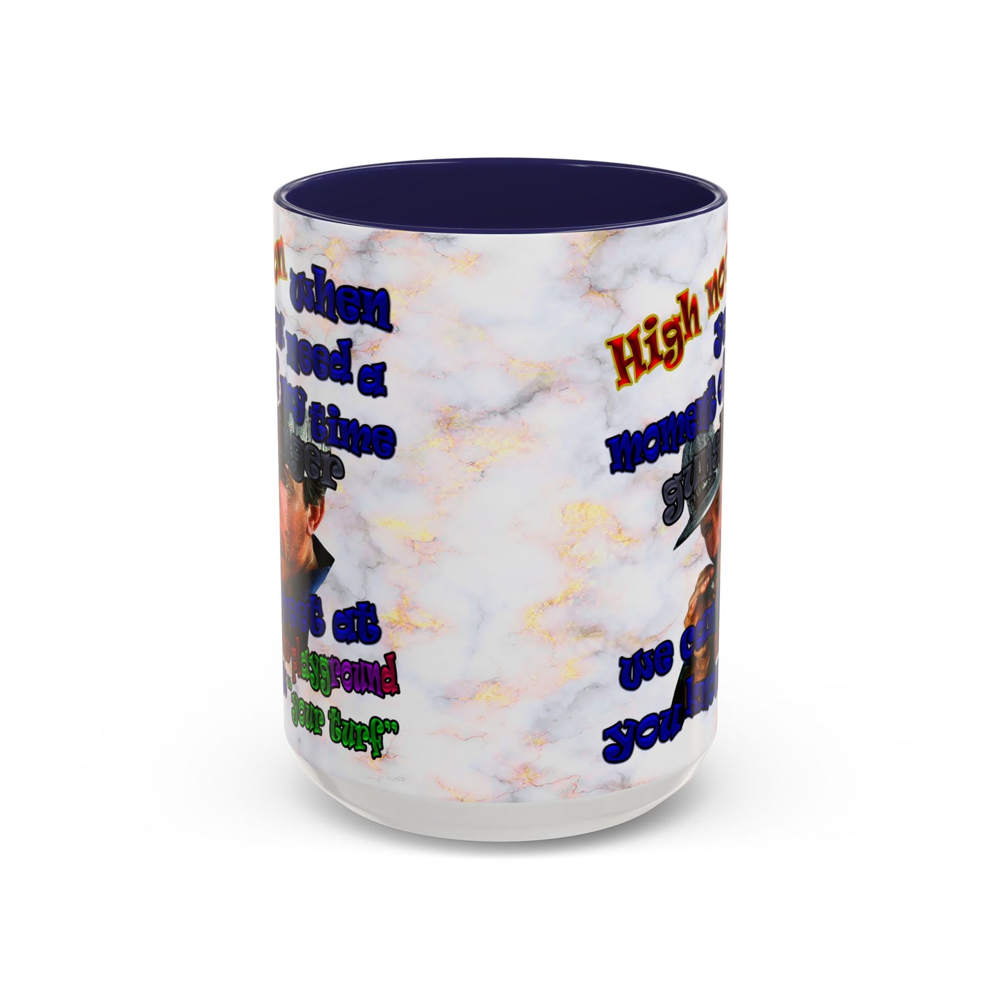high noon - Accent Mug (white marble)