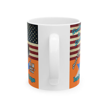 shoot for the stars - White Mug (crusta)