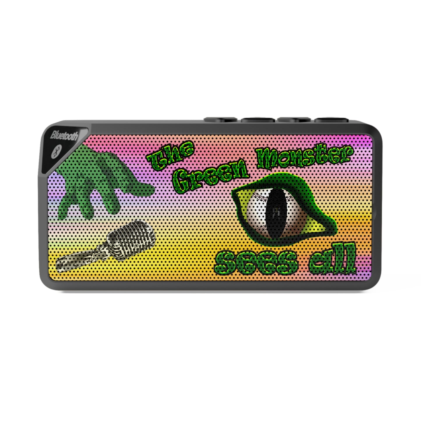 green monster - Jabba Bluetooth Speaker (color blur)