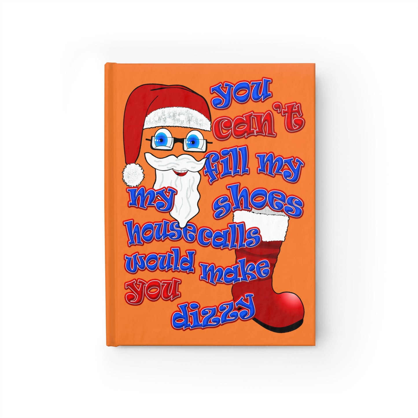 santa's shoes - journal-lined (crusta)