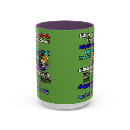 doggystyle - Accent Mug (green)
