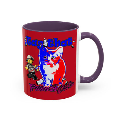 tag that - Accent Mug (dark red)