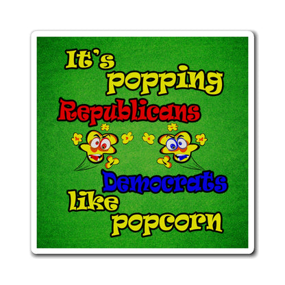 popping like popcorn - Magnets - (green turf)