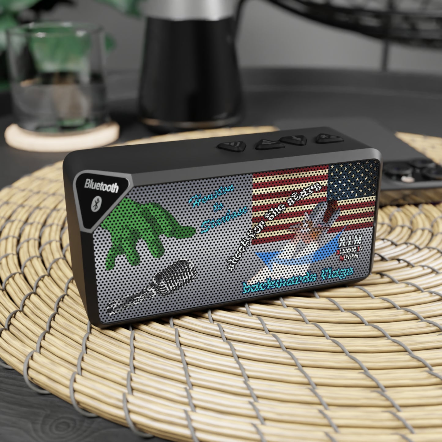 shoot for the stars - Jabba Bluetooth Speaker (brushed nickel)