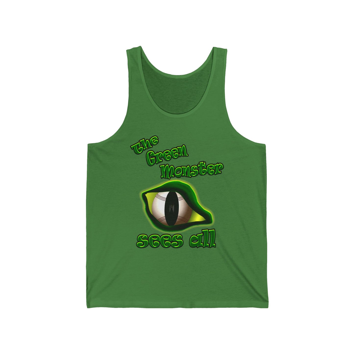 green monster - Unisex Jersey Tank