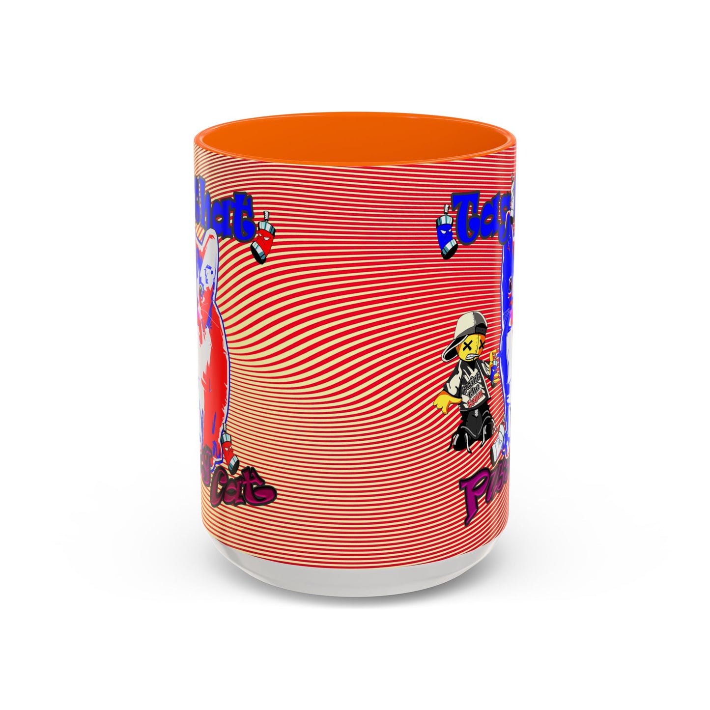 tag that - Accent Mug (yellow-orange wave)