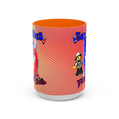 tag that - Accent Mug (yellow-orange wave)