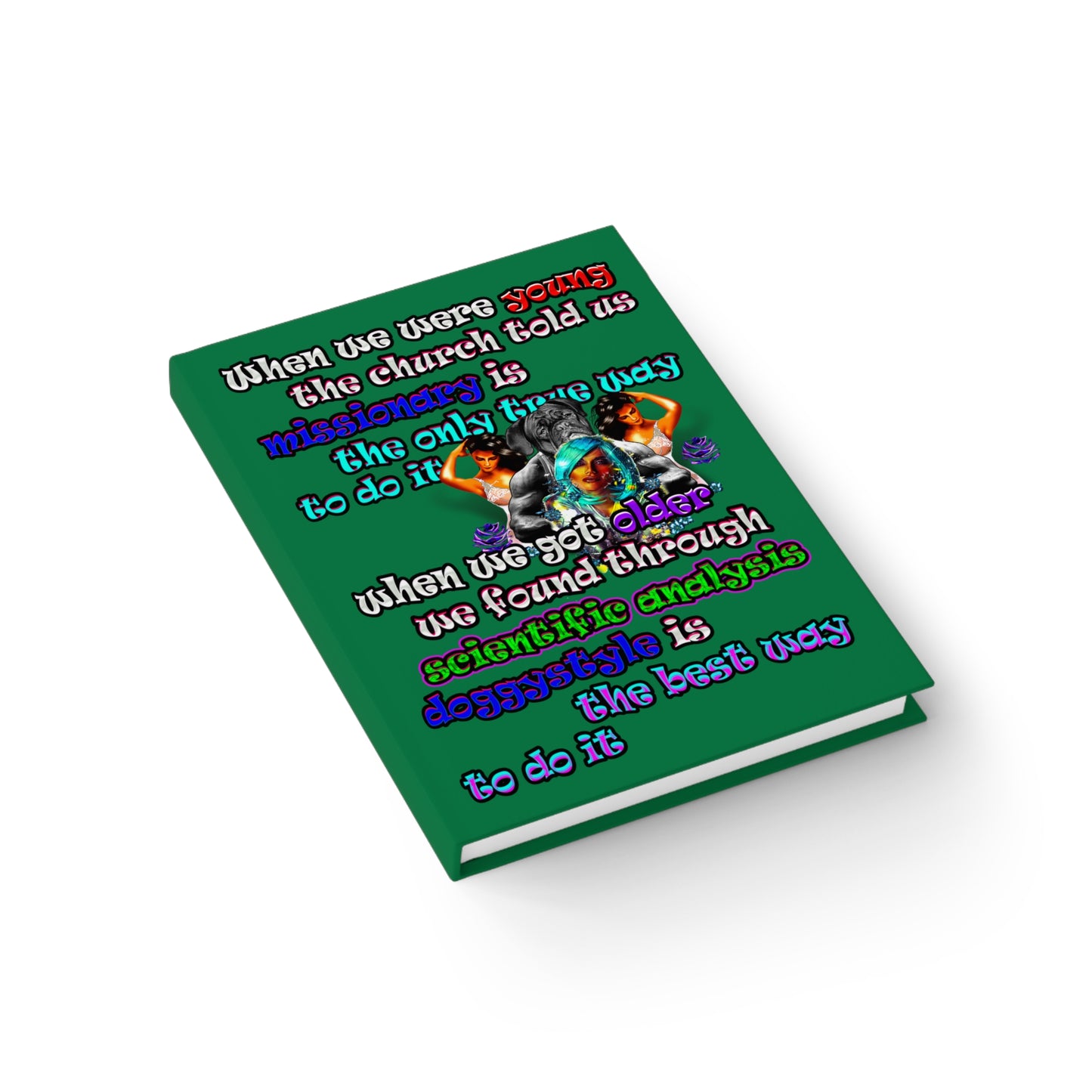 doggystyle - journal-lined (dark green)