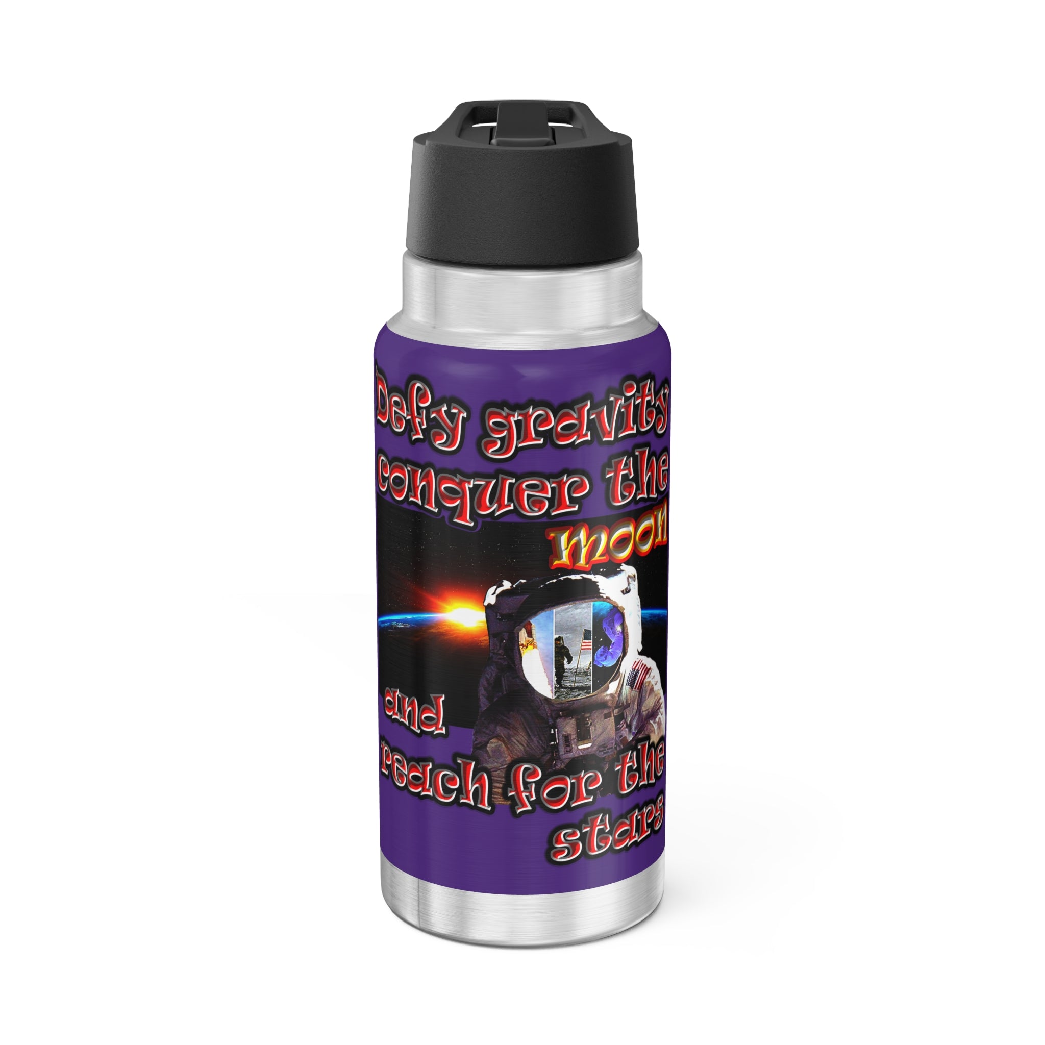 defy conquer reach - Gator Tumbler, 32oz (purple)