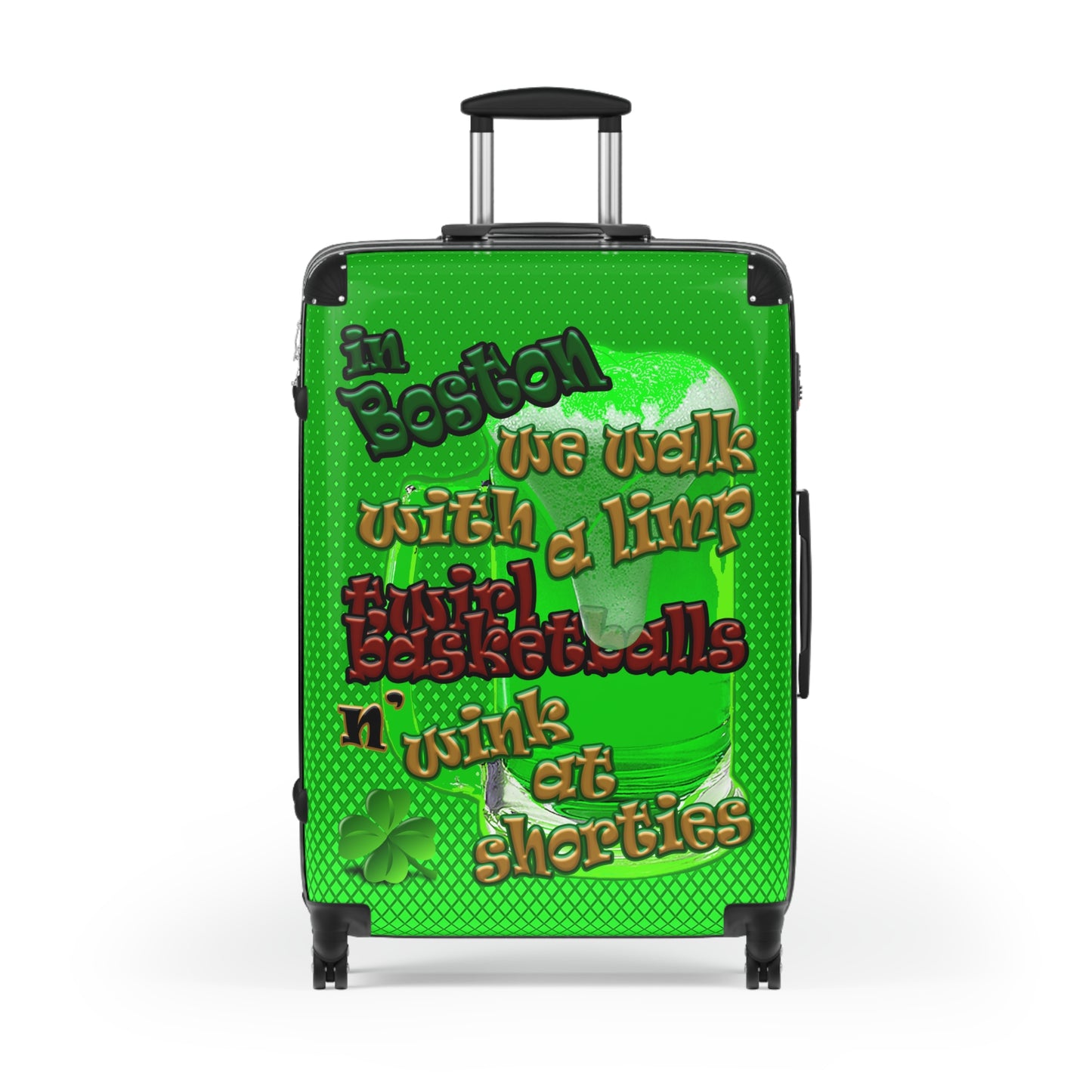 celtics logo - Suitcase (logo green)
