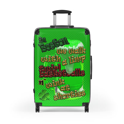 celtics logo - Suitcase (logo green)