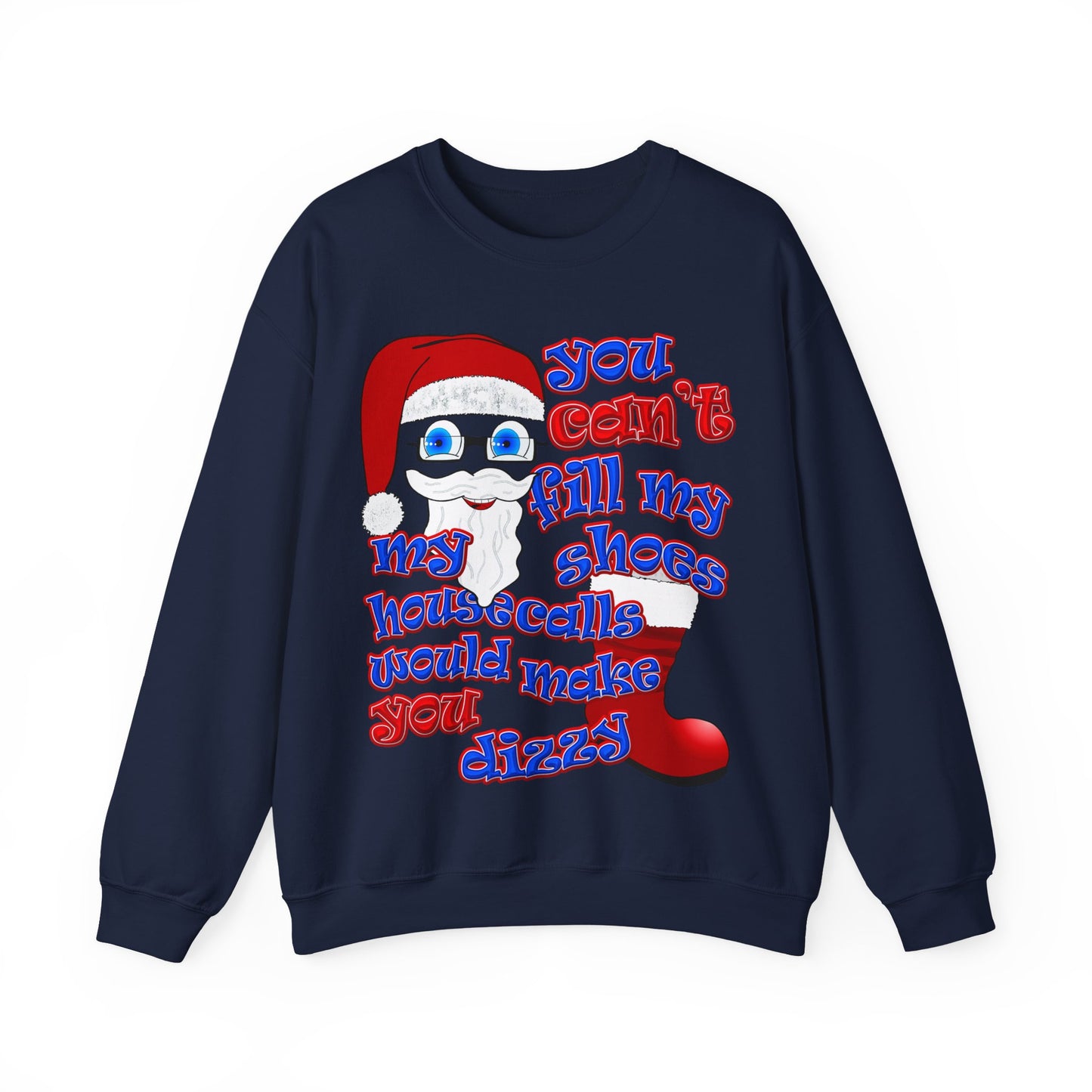 santa's shoes - Unisex Heavy Blend™ Crewneck Sweatshirt