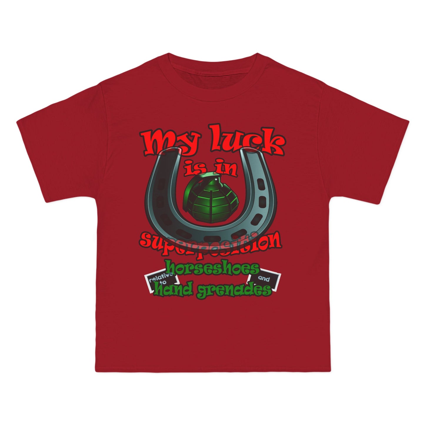 my luck - Beefy-T®  Short-Sleeve T-Shirt